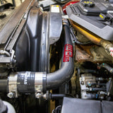 Wehrli 10-18 Dodge 6.7L Cummins (Non 13-15 w/Dual Rads/Twin CP3) Upper Coolant Pipe - Gloss Black Wehrli Radiator Hoses  AXOPROS