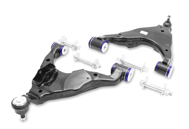 SuperPro 2003 Lexus GX470 Base Front Lower Camber/Caster Adjustable Control Arm Kit Superpro Bushing Kits  AXOPROS