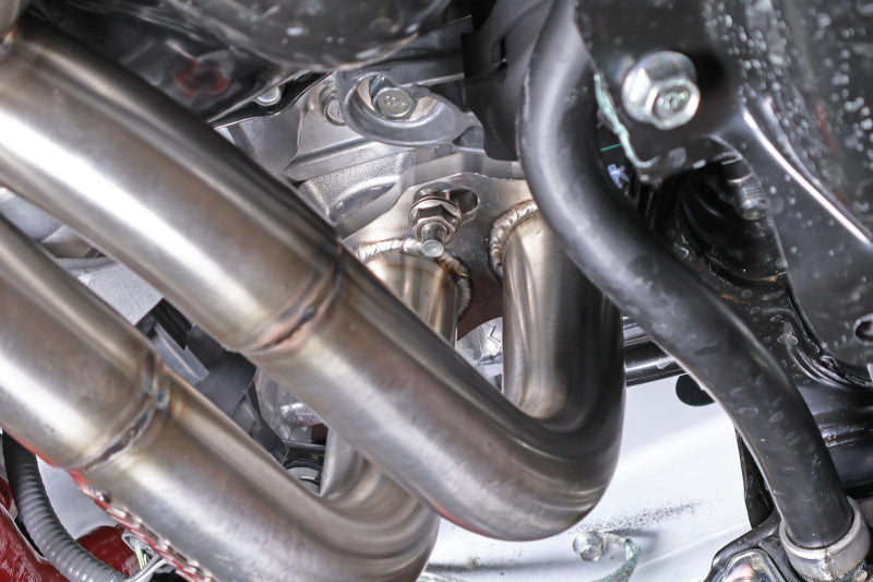 Perrin 22-24 Subaru WRX / 20-24 OBXT & Legacy XT / 19-24 Ascent Equal Length Header - Brushed SS Perrin Performance Headers & Manifolds  AXOPROS