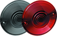 Kuryakyn Red Lenses For Flat Turn Signals Kuryakyn Light Accessories and Wiring  AXOPROS