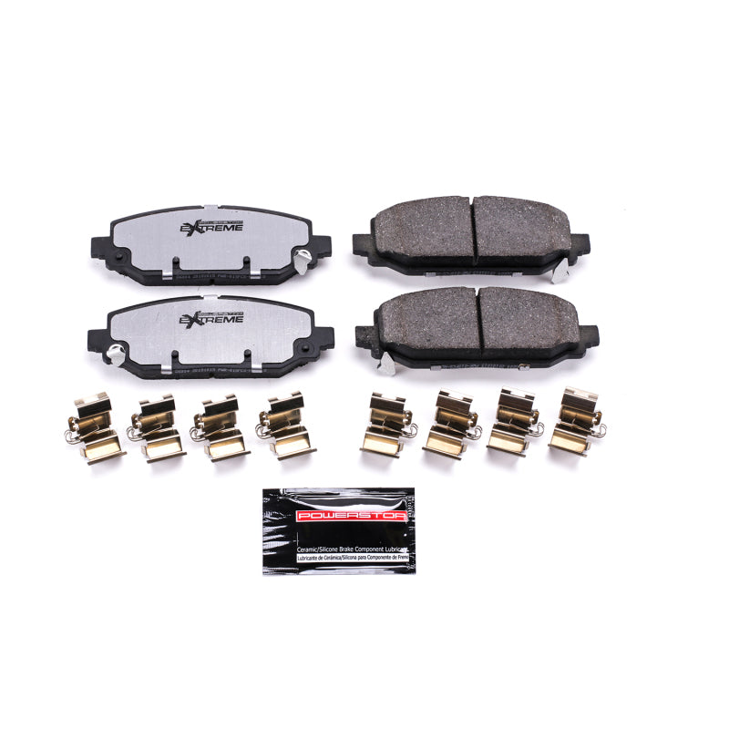 Power Stop 18-19 Jeep Wrangler Rear Z36 Truck & Tow Brake Pads w/Hardware PowerStop Brake Pads - Performance  AXOPROS