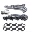 BBK 09-20 Dodge Challenger Hemi 5.7L Shorty Tuned Length Exhaust Headers - 1-3/4in Silver Ceramic BBK Headers & Manifolds  AXOPROS