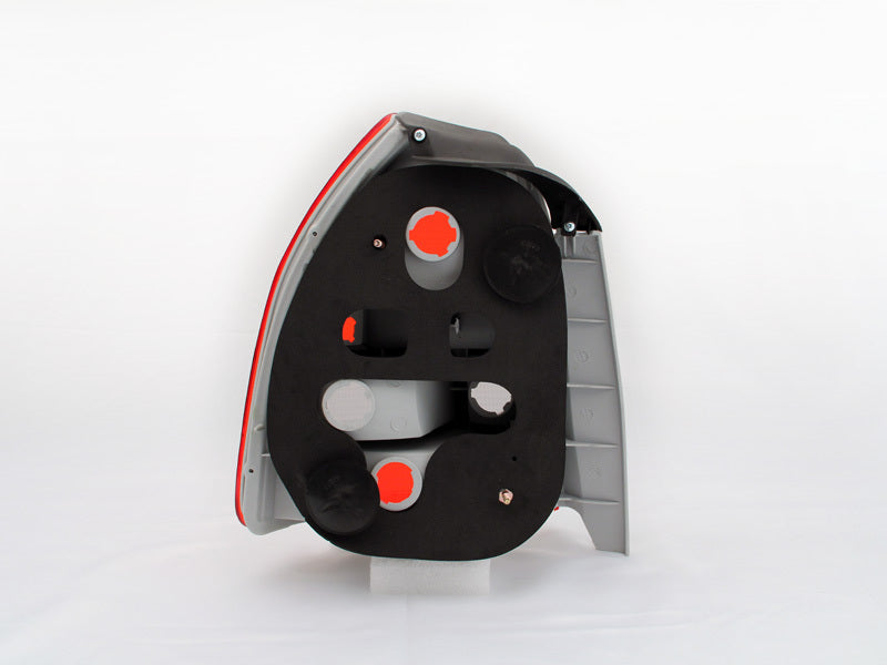 ANZO 1996-2000 Honda Civic Taillights Red/Smoke ANZO Tail Lights  AXOPROS