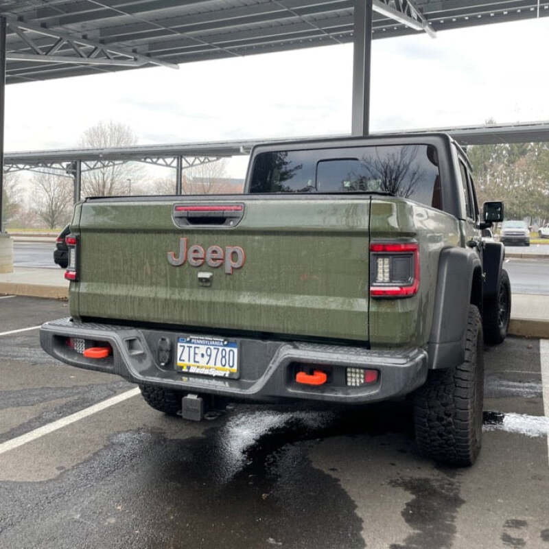 Oracle Jeep Gladiator JT Rear Bumper LED Reverse Lights w/ Plug & Play Harness - 6000K ORACLE Lighting Tail Lights  AXOPROS