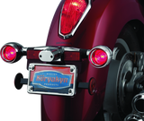 Kuryakyn Deep Dish Bezels With Red Lenses Kuryakyn Light Accessories and Wiring  AXOPROS