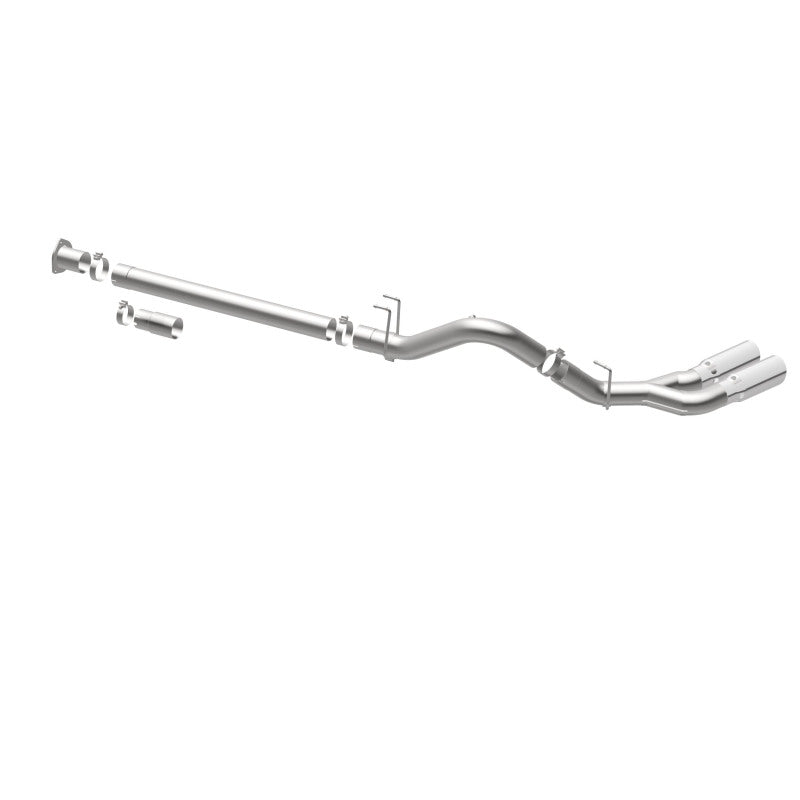 MagnaFlow 08-17 Ford F-250/F-350/F-450 4.6L/6.7 DPF-Back SS 4in Dual Single Passenger Side Rear Exit Magnaflow DPF Back  AXOPROS