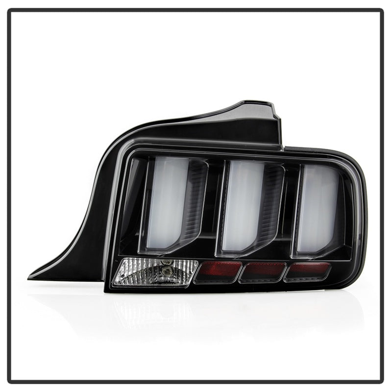 Spyder 05-09 Ford Mustang (White Light Bar) LED Tail Lights - Black ALT-YD-FM05V3-LED-BK SPYDER Tail Lights  AXOPROS