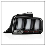 Spyder 05-09 Ford Mustang (White Light Bar) LED Tail Lights - Black ALT-YD-FM05V3-LED-BK SPYDER Tail Lights  AXOPROS