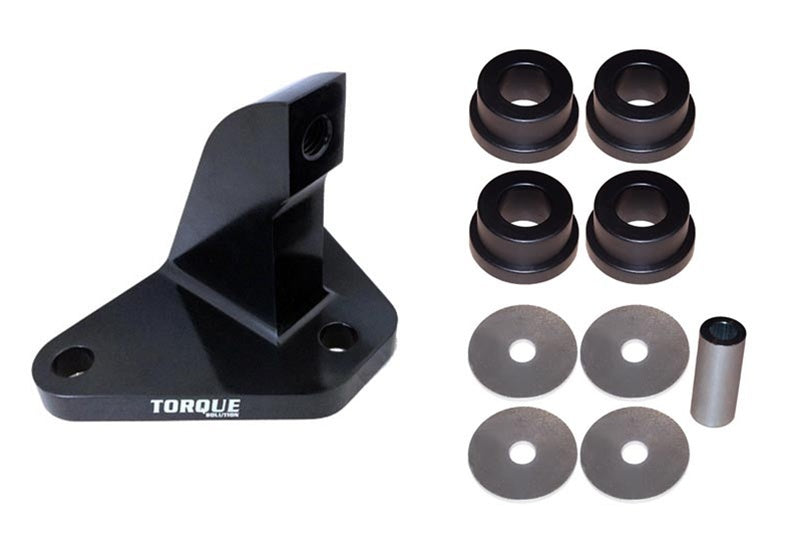 Torque Solution Mustache Bar Eliminator w/ Urethane Bushings: Mitsubishi Evo 7/8/9 2001-2006 Torque Solution Chassis Bracing  AXOPROS