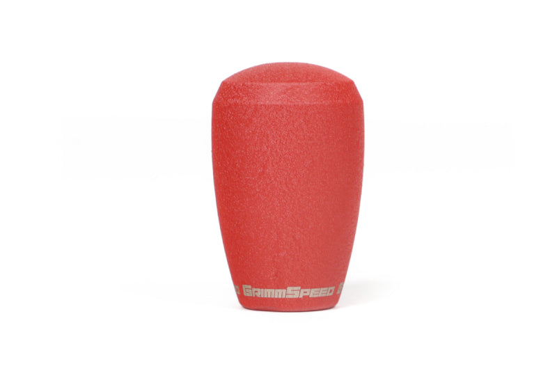 GrimmSpeed Shift Knob Stainless Steel - Subaru 5 Speed and 6 Speed Manual Transmission - Red GrimmSpeed Shift Knobs  AXOPROS