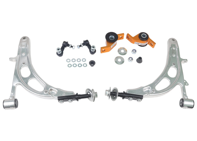 Whiteline 93-07 Subarau Impreza  Front Lower Street Performance Alloy Control Arm Kit Whiteline Control Arms  AXOPROS