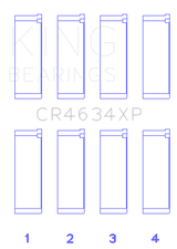 King Hyundai G4KF Connecting Rod Bearing Set - Size +0.25mm King Engine Bearings Bearings  AXOPROS