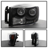 Spyder Dodge Ram 1500 06-08/Ram 2500 06-09 Projector Headlights LED Halo LED Blk PRO-YD-DR06-HL-BK SPYDER Headlights  AXOPROS