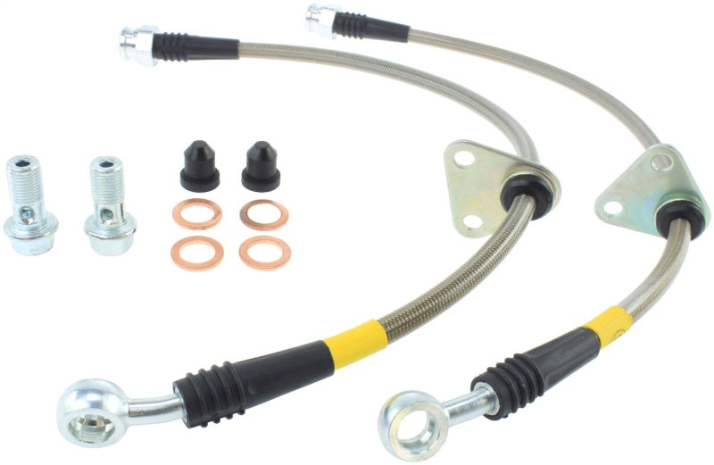 StopTech 06-09 Honda S2000 Rear SS Brake Lines Stoptech Brake Line Kits  AXOPROS