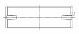 ACL Nissan VQ35DE 3.5L-V6 0.25 Oversized High Performance Main Bearing Set ACL Bearings  AXOPROS