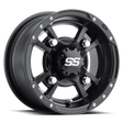ITP SS 112 9x8 / 4x110 BP / 3+5 Offset Black Wheel ITP Wheels - Cast  AXOPROS