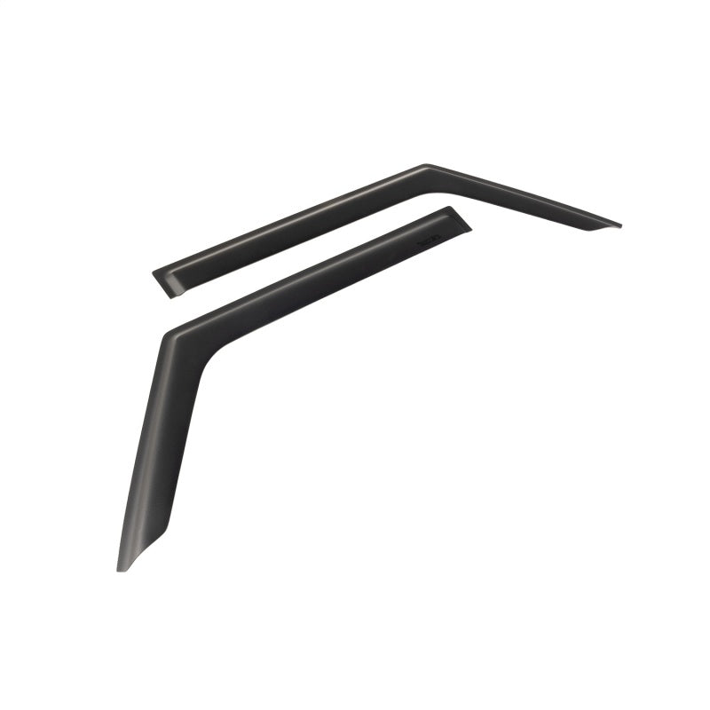 Rugged Ridge Window Visors Matte Black 18-19 2-Door Jeep Wrangler Rugged Ridge Wind Deflectors  AXOPROS