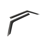 Rugged Ridge Window Visors Matte Black 18-19 2-Door Jeep Wrangler Rugged Ridge Wind Deflectors  AXOPROS