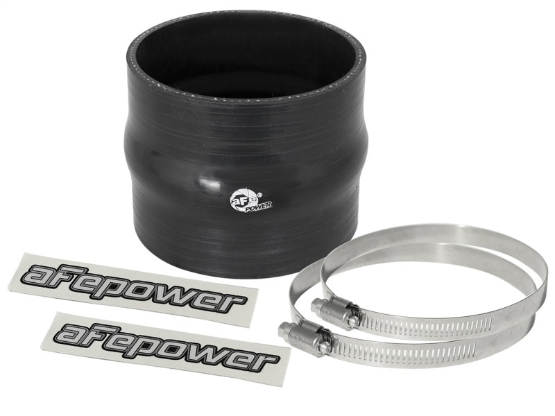 aFe Magnum FORCE Silicone Replacement Coupling Kit 3.5in ID x 3in Length Straight Coupler w/ Hump aFe Air Intake Components  AXOPROS
