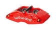 Wilwood Caliper - FSLI4 - Red 1.62in Piston 1.25in Rotor Wilwood Brake Calipers - Perf  AXOPROS