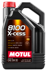 Motul Synthetic Engine Oil 8100 5W30 X-CESS 5L Motul Motor Oils  AXOPROS