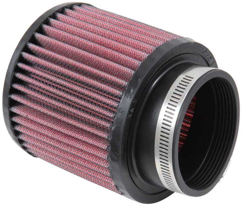 K&N Universal Rubber Filter 3 inch 5 Degree FLG 4 1/2 inch OD 4 inch Height K&N Engineering Air Filters - Universal Fit  AXOPROS