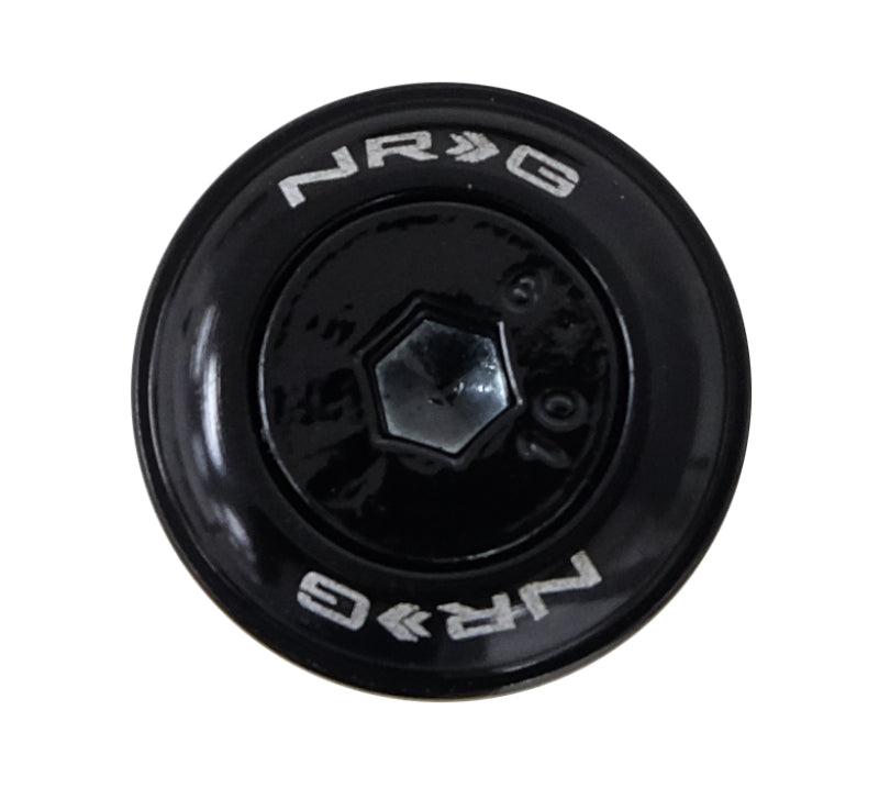 NRG NRG Fender Washer Kit w/Color Matched M6 Bolt Rivets For Plastic (Black) - Set of 10 Hardware Kits - Other aftermarket performance part