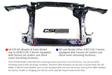 CSF 82-94 BMW 3 Series (E30) High Performance Oil Cooler w/-10AN Male & OEM Fittings CSF Oil Coolers  AXOPROS