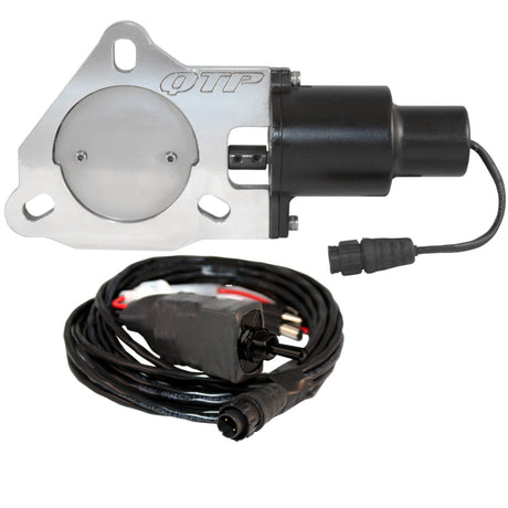 QTP 3in Bolt-On QTEC Electric Cutout Valve - Single - AXOPROS