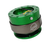 NRG Quick Release Gen 2.0 - Green Body / Green Ring NRG Quick Release Adapters  AXOPROS