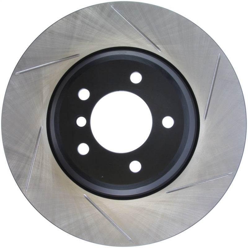 StopTech 07-13 BMW 335I Slotted Left Side Sport Brake Rotor Stoptech Brake Rotors - Slotted  AXOPROS