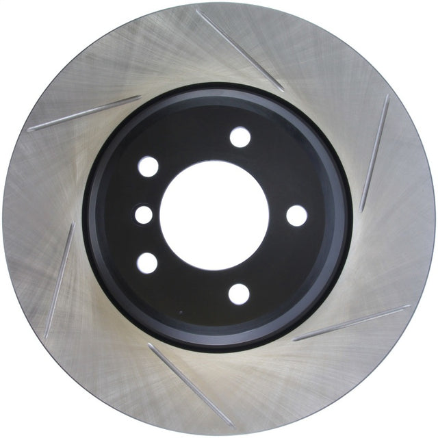 StopTech 07-13 BMW 335I Slotted Left Side Sport Brake Rotor Stoptech Brake Rotors - Slotted  AXOPROS