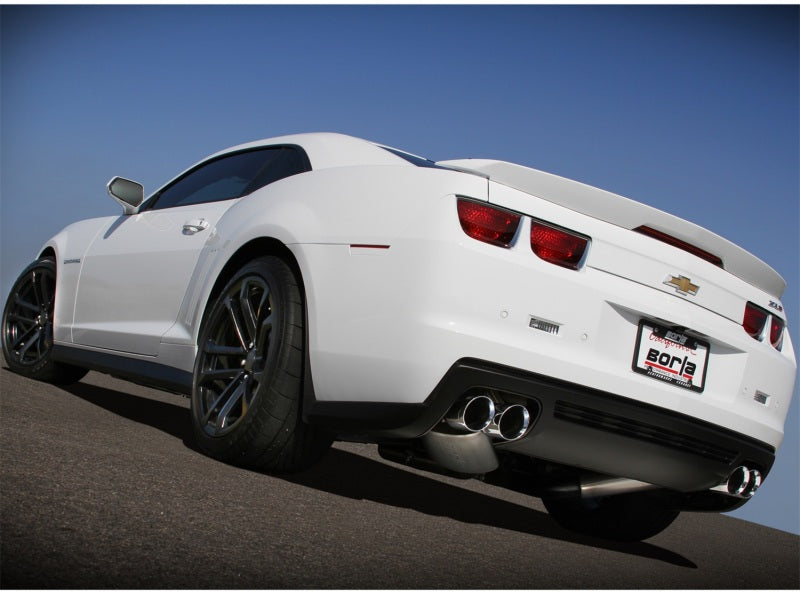 Borla 12-14 Chevrolet Camaro ZL1 Coupe 6.2L 8cyl AT/MT 6spd RWD Aggressive ATAK Catback Exhaust Borla Catback  AXOPROS