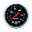 Autometer Sport Comp Mechanical 2 5/8in 60 psi Blower Pressure Gauge AutoMeter Gauges  AXOPROS