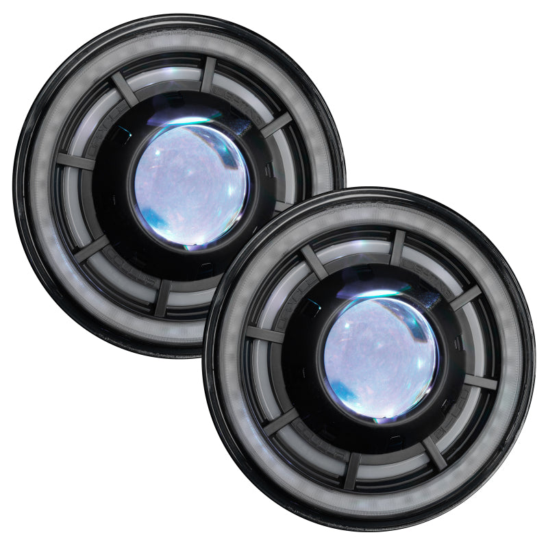 Oracle Oculus 7in ColorSHIFT Bi-LED Projector Headlights for Jeep Wrangler JK SEE WARRANTY ORACLE Lighting Headlights  AXOPROS