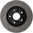 StopTech Power Slot Slotted 06-08 Honda Civic Si Front Left Rotor Stoptech Brake Rotors - Slotted  AXOPROS