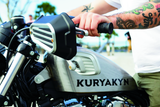 Kuryakyn Dillinger Grips Dual Cable Satin Black Kuryakyn Grips  AXOPROS