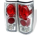 Spyder Chevy S10/S10 Blazer 82-93 Euro Style Tail Lights Chrome ALT-YD-CS1082-C SPYDER Tail Lights  AXOPROS