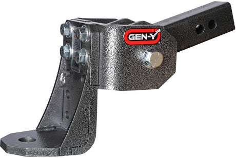 GEN-Y Hitch Gen-Y Glyder Torsion-Flex 2in Shank 6in Drop 7K Hitch w/Ball Platform/1in Diameter Mounting Hole Hitch Ball Mounts aftermarket performance part