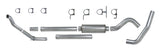 Diamond Eye KIT 4in TB SGL AL: 94-97 FORD 7.3L F250/F350 PWRSTROKE NFS W/ CARB EQUIV STDS Diamond Eye Performance Catback  AXOPROS
