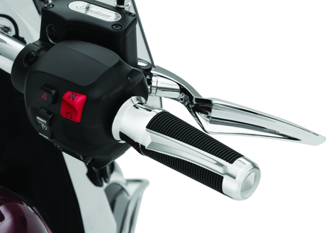 Kuryakyn Phantom Grips Indian Chrome Kuryakyn Grips  AXOPROS