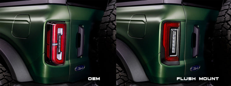 Oracle Lighting 21-22 Ford Bronco Flush Style LED Taillights ORACLE Lighting Tail Lights  AXOPROS