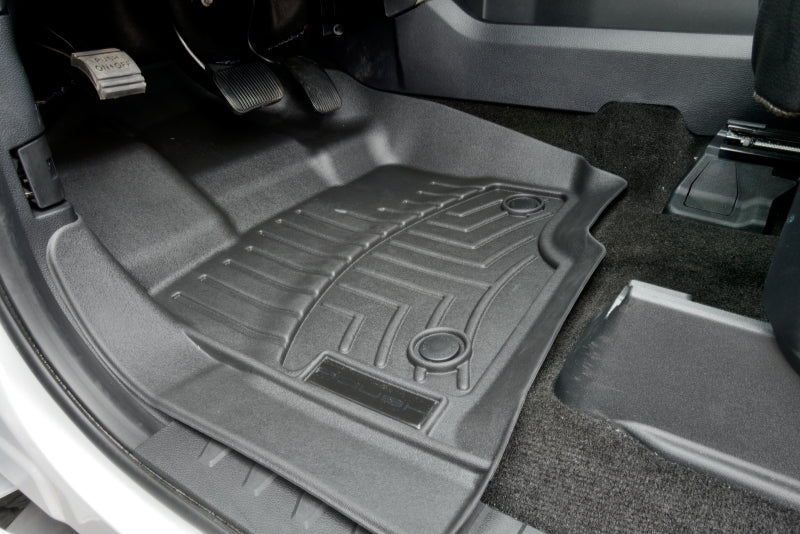 Roush 2015-2024 F-150 WeatherTech DigitalFit Floor Liners(SuperCrew) Roush Floor Mats - Rubber  AXOPROS