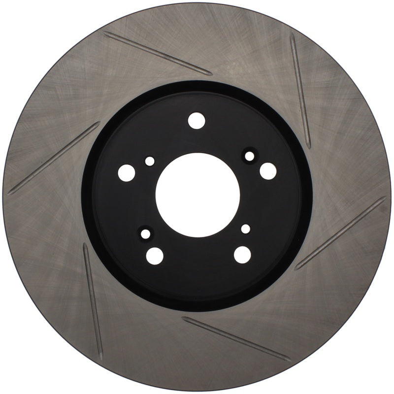 StopTech Power Slot Slotted 04-08 Accura TL (Brembo Caliper) Front Left Rotor Stoptech Brake Rotors - Slotted  AXOPROS