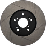 StopTech Power Slot Slotted 04-08 Accura TL (Brembo Caliper) Front Left Rotor Stoptech Brake Rotors - Slotted  AXOPROS