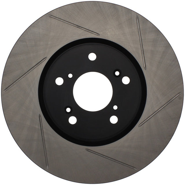 StopTech Power Slot Slotted 04-08 Accura TL (Brembo Caliper) Front Left Rotor Stoptech Brake Rotors - Slotted  AXOPROS
