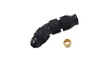 Vibrant 45 Degree 1/2in Tube to Male -8AN Flare Adapter w/ Olive Inserts Vibrant Fittings  AXOPROS