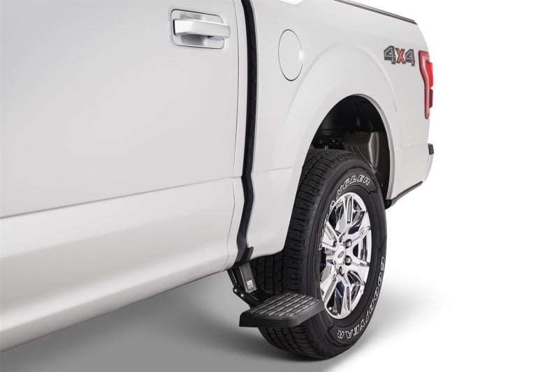 AMP Research 15-22 Ford F150 All Beds BedStep2 - Black AMP Research Bed Steps  AXOPROS