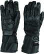 FIRSTGEAR Himalayan Long Gloves Black - Large First Gear Gloves  AXOPROS