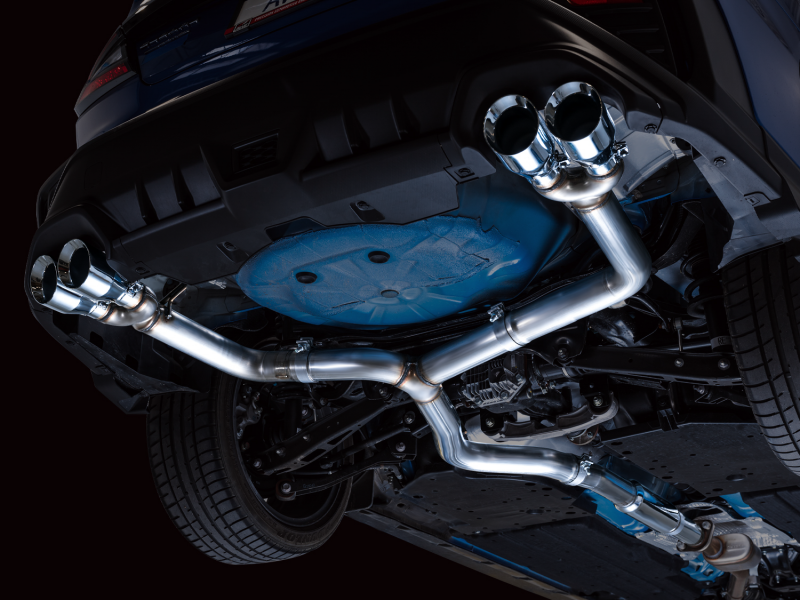 AWE Tuning 2022+ VB Subaru WRX Track Edition Exhaust - Chrome Silver Tips AWE Tuning Catback  AXOPROS